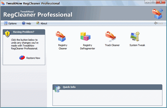 TweakNow RegCleaner Pro 