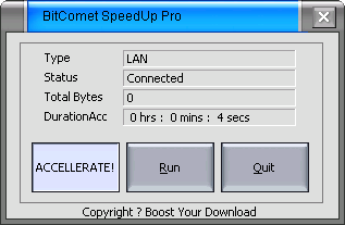 BitComet SpeedUp Pro