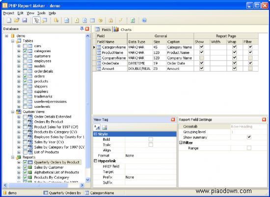 PHP Report Maker 