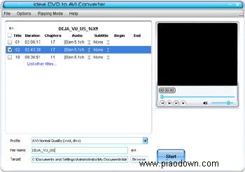 Ideal DVD to AVI Converter