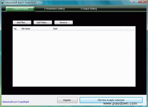 Mytoolsoft Batch WaterMark