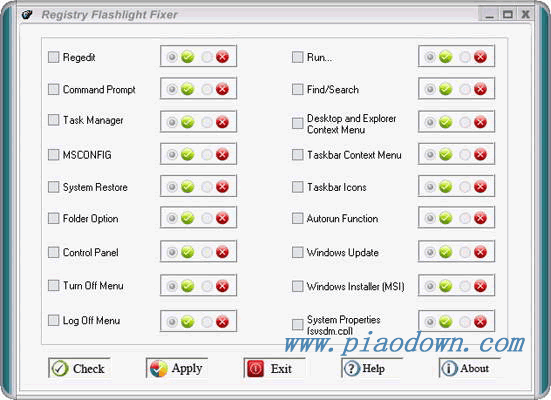 Registry Flashlight Fixer_עŻ