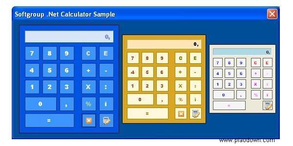 Softgroup NET Calculator Control