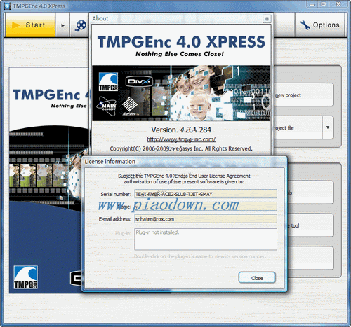 ߻ʸƵıת TMPGEnc Xpress