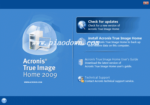 Acronis True Image Home 2009