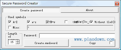 _Secure Password Creator