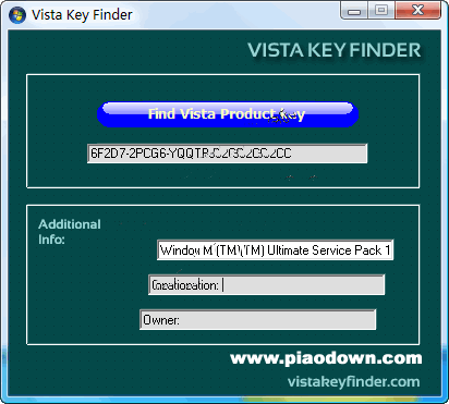 кŻָ_Vista Key Finder