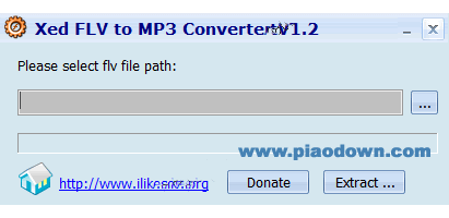 Xed FLv to MP3 Converter