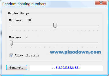 _Random Float Numbers