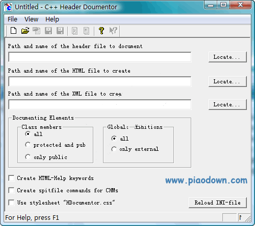 HeaderDocumentor(ȡC++ͷļɵĹ)