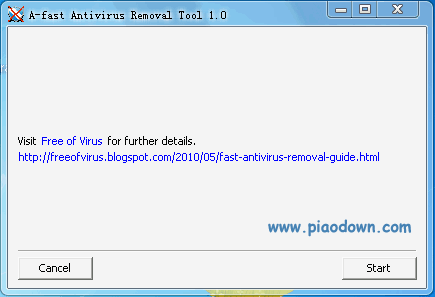 A-fast Antivirus Removal Tool()