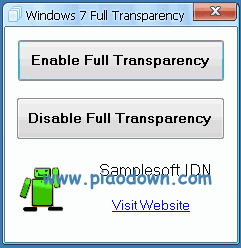 Windows 7 Full Transparency(ߴ͸ȹ)