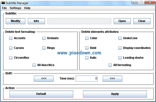 Subtitle Manager(Ļ)