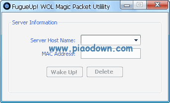 Զ̻_FugueUp! WOL Magic Packet Utility