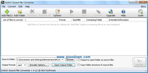 NCH Switch Sound File Converter Plus(Ƶļʽת)