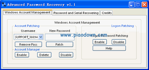 Advanced Password Recovery(ϵͳ뱸ݻָ)