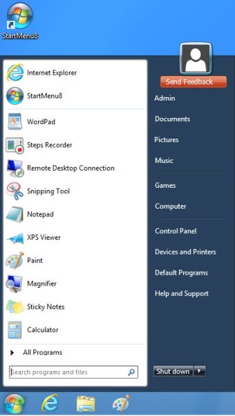 windows8 ʼ˵(StartMenu8)