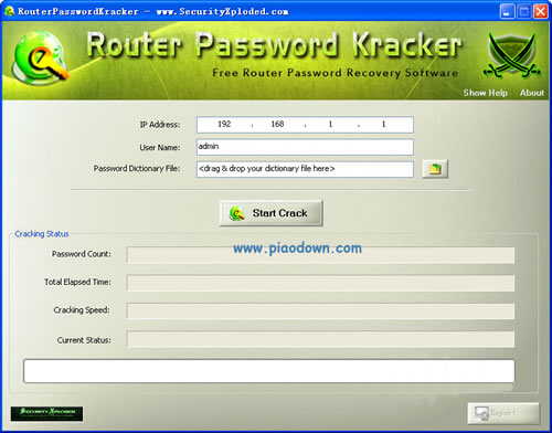 ·ƽ(Router Password Kracker)