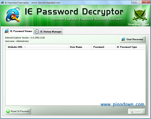 ieָ(IE Password Decryptor Portable)