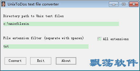 unixtodosļʽת UnixtoDos text file converter