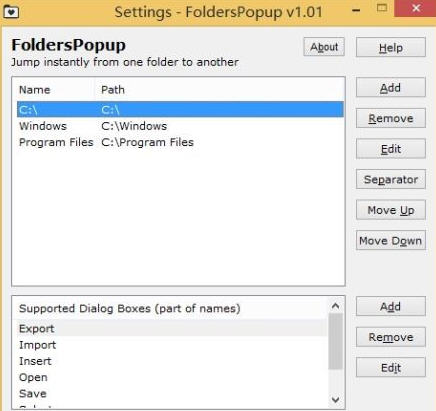 FoldersPopup(ٷļ)