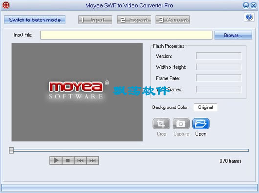 swfʽת(Moyea SWF to Video Converter Pro)