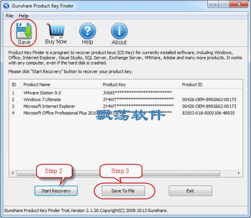 кԿָ(iSunshare Product Key Finder)