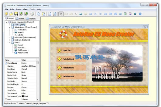 ̲˵(AutoRun CD Menu Creator)