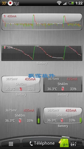 ׿ֻؼ(Battery Monitor Widget Pro)