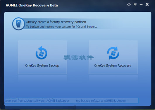 ϵͳݻԭ AOMEI OneKey Recovery