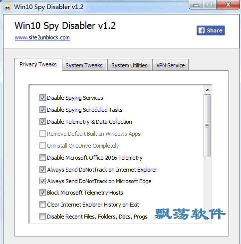 win10ι(Win10 Spy Disabler win10)