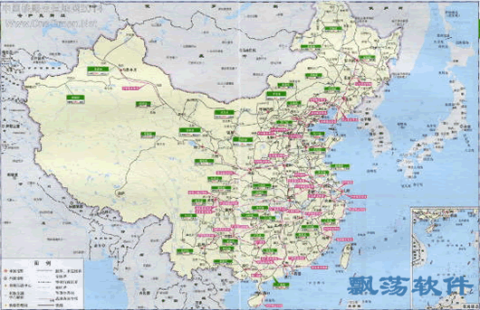 全国铁路地图高清版