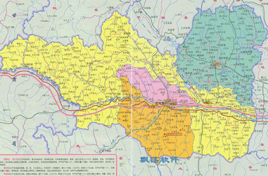 凤翔县地图高清版_凤翔县地图全图高清版