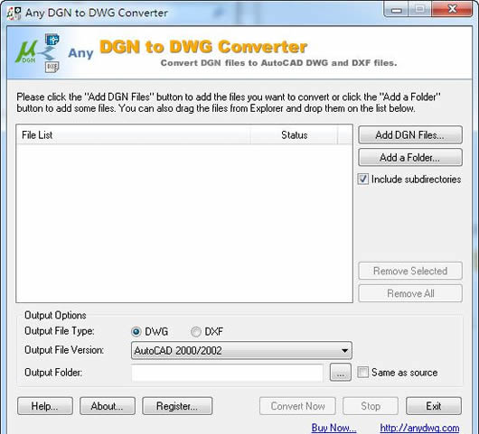 DGNתDWG(Any DGN to DWG Converter)