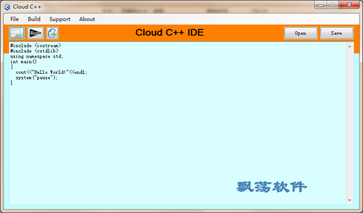c++ ide(Cloud C++)