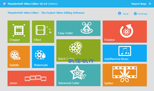 ThunderSoft Video Editor(Ƶ༭)