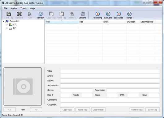 Abyssmedia ID3 Tag Editor(Ƶǩ༭)