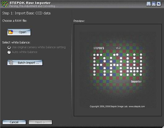  Stepok RAW Importer(RAWļת)