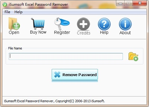 iSumsoft Excel Password Remover(Excelļ)