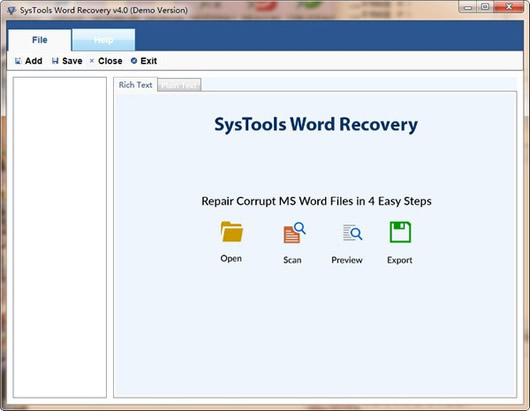 SysTools Word Recovery(Word޸)