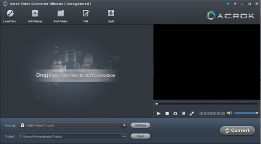 Acrok Video Converter Ultimate(Ƶʽת)