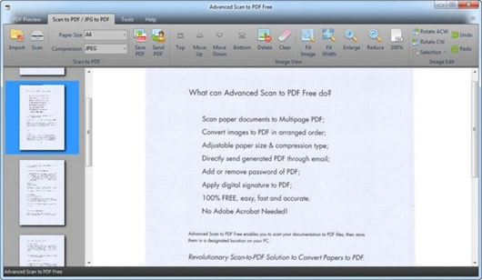 Advanced Scan to PDF Free(PDFʽת)