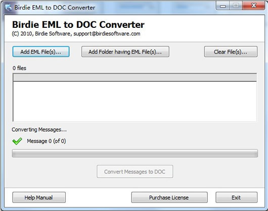 Birdie EML to DOC Converter(ʼת)