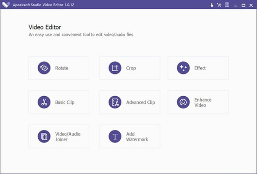 Apeaksoft Studio Video Editor(Ƶ༭)