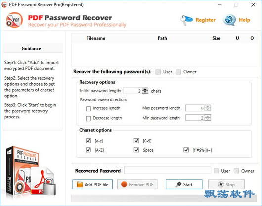 PDF Password Recovery Pro(PDFָ)