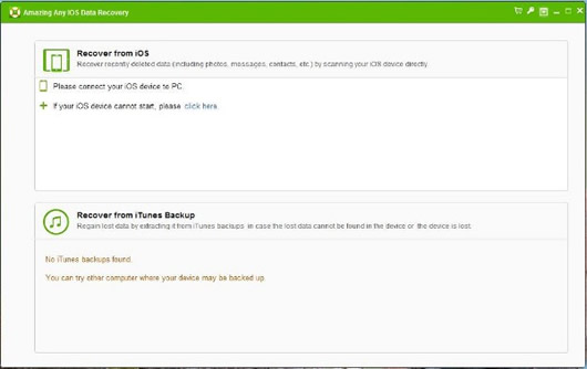 Amazing Any iOS Data Recovery(iOSݻָ)