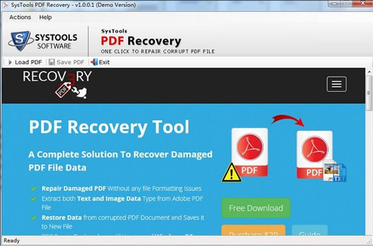 SysTools PDF Recovery(PDF޸)