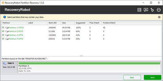  RecoveryRobot Partition Recovery(𻵷ָ)