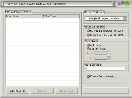 VeryPDF Scan to Word OCR Converter(OCRת)