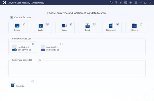  AnyMP4 Data Recovery(ݻָ)